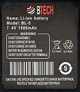 Picture of BL5 Label